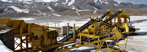 新型破碎機生產線